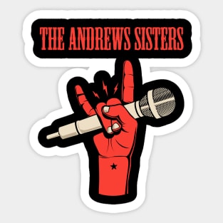 THE ANDREWS SISTERS BAND Sticker